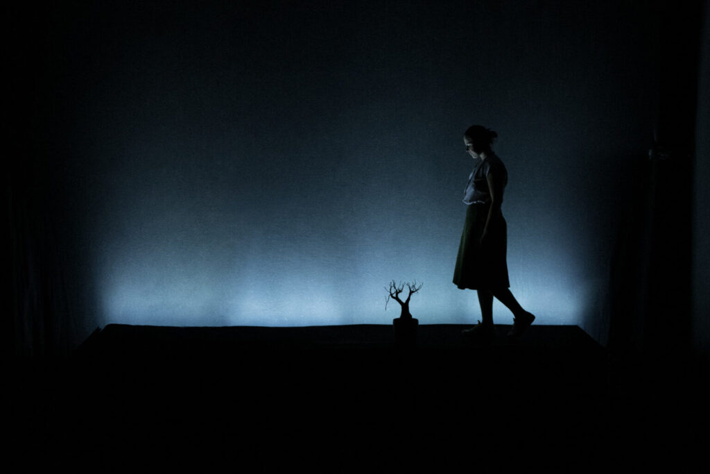 Una riga nera al piano di sopra – Monologo per alluvioni al contrario