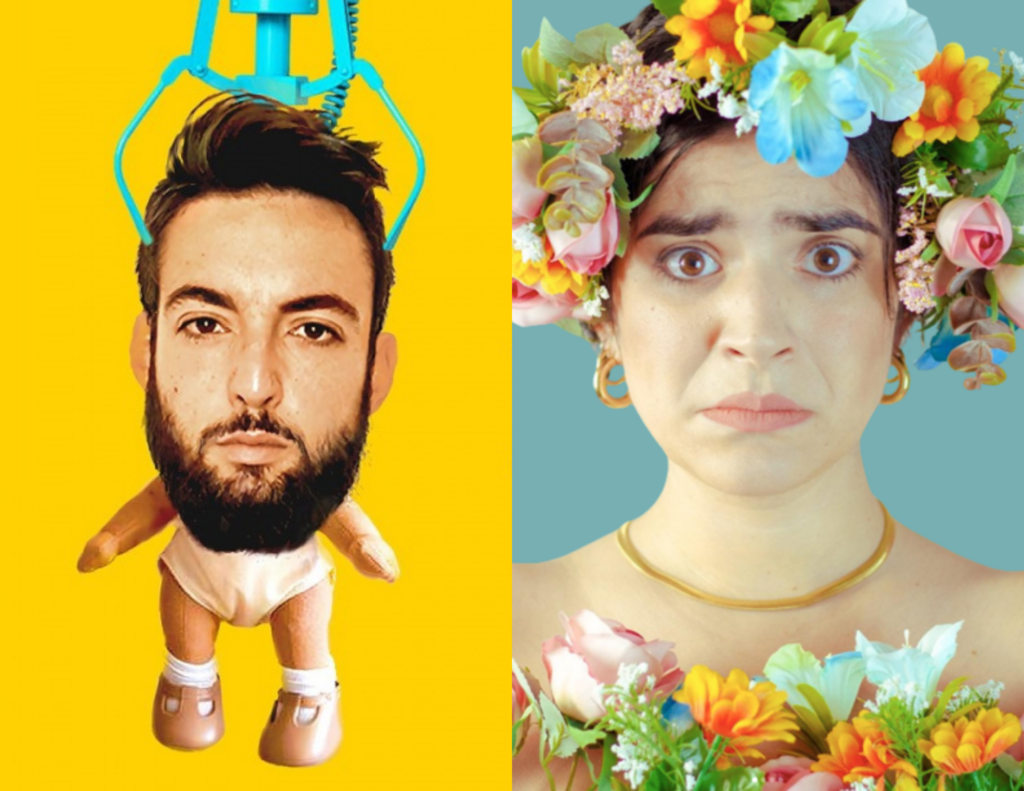 Nicola Ciuffo in “Homo Precarius” e Aurora Camilli in “Ma insomma!”